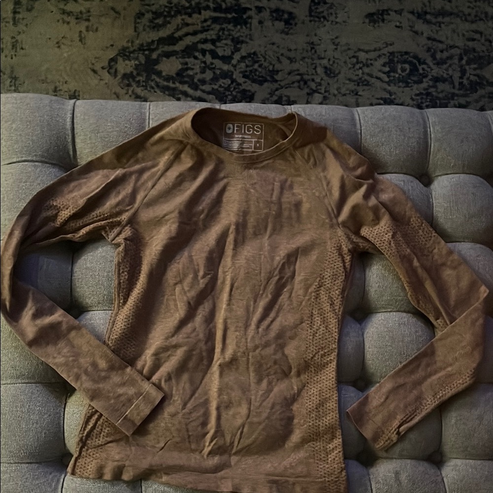 Figs Salta Underscrub Women’s Small Burnt Orange